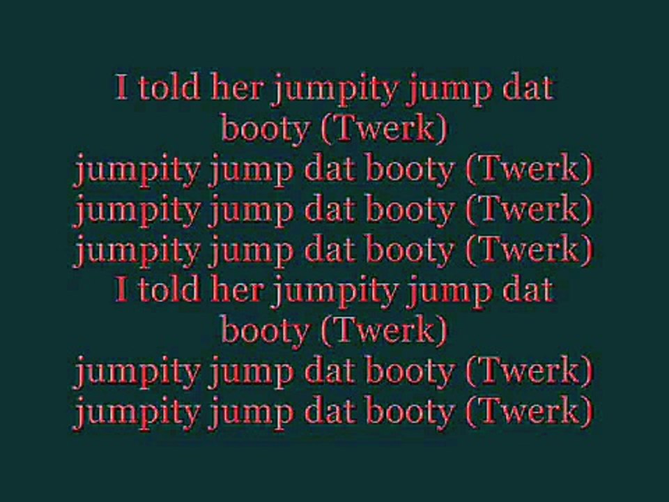 Trampoline Booty By Kstylis (Lyrics) video Dailymotion