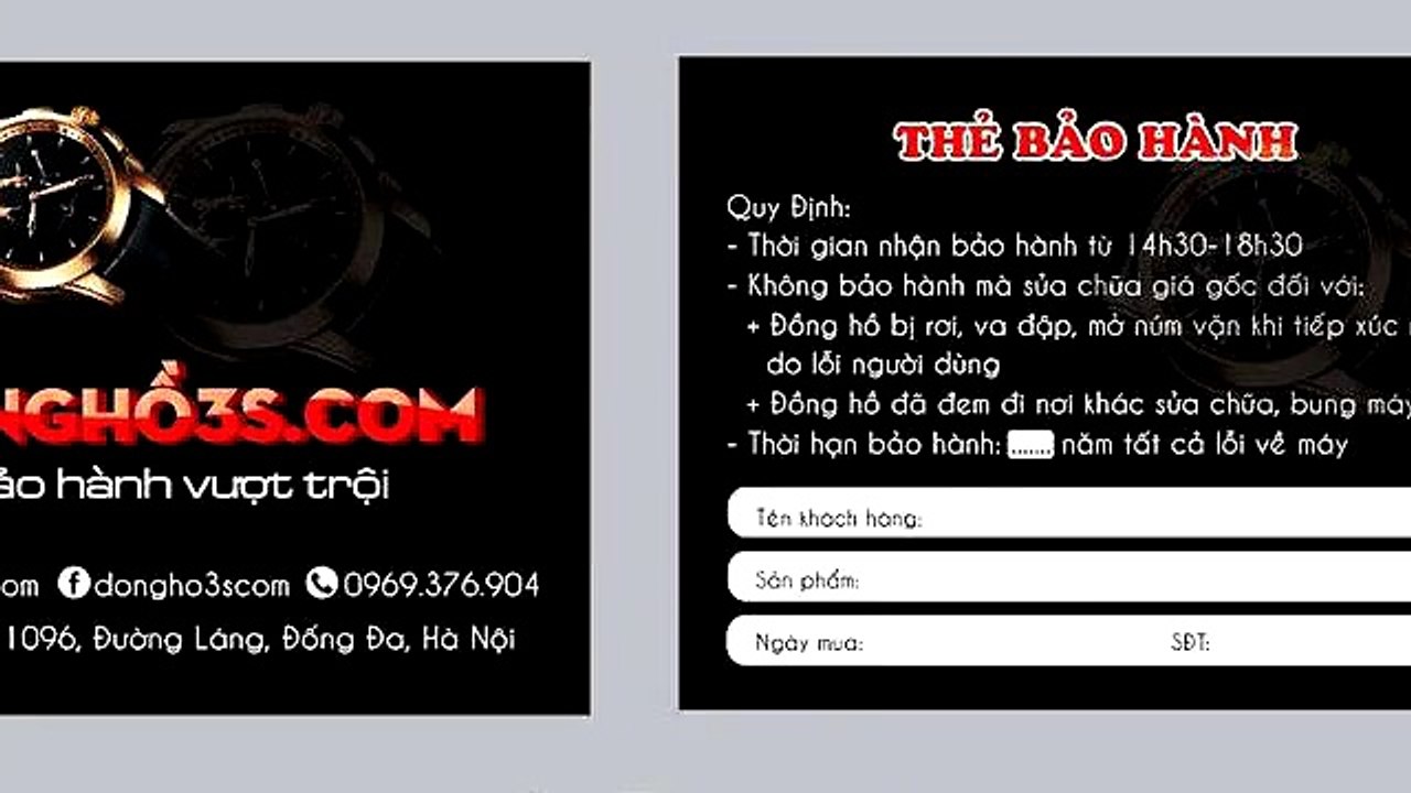 Địa chỉ bán đồng hồ nam giá rẻ tại Hà Nội bạn nên biết