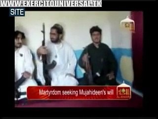 Vídeo mostra homem-bomba se preparando para atacar - EXERCITO UNIVERSAL