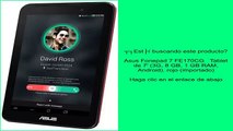 Asus Fonepad 7 FE170CG   Tablet de 7' (3G, 8 GB, 1 GB RAM, Android), rojo (importado)