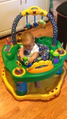 Baby's priceless reaction to garbage disposal