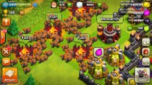 CLASH OF CLANS -ALL WALL BREAKERS! 3 STARRING A VILLAGE! WTF! 