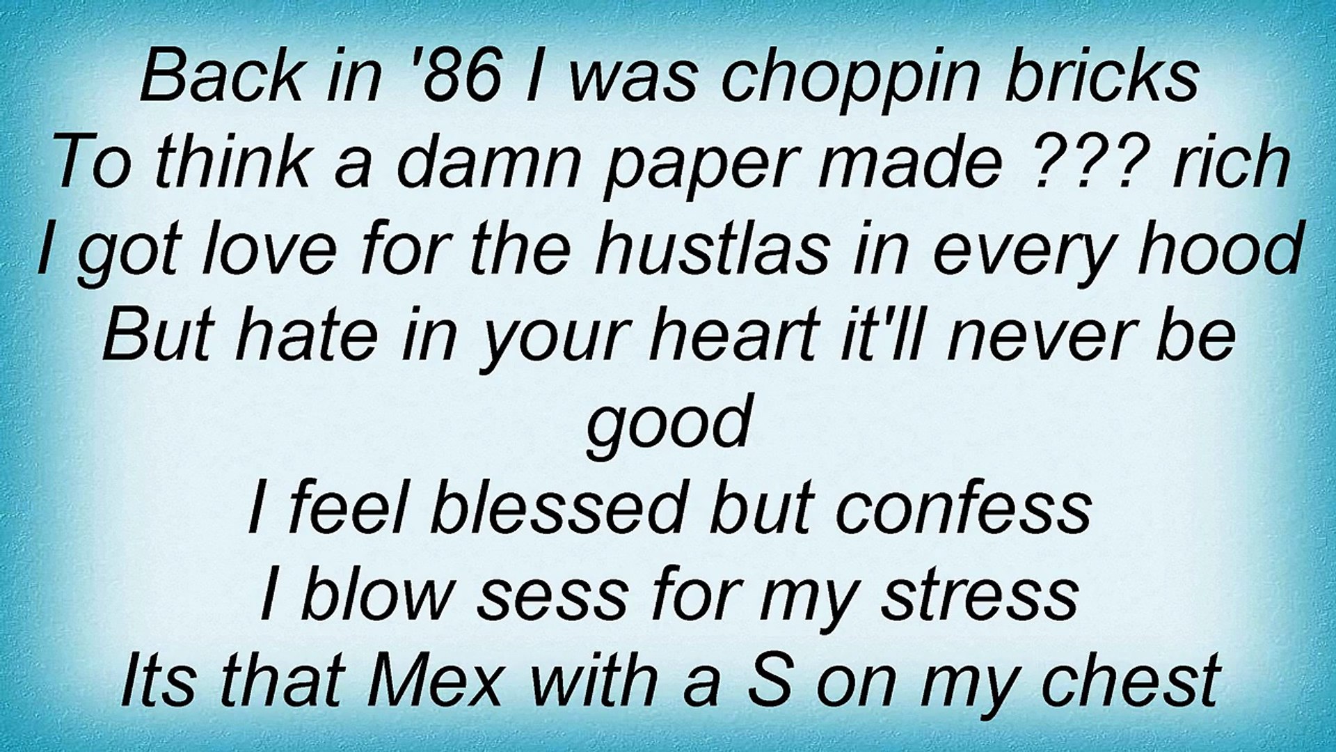 South Park Mexican Wizard Of Oz Lyrics Video Dailymotion Wiggy house dope southparkmexican spm. south park mexican wizard of oz lyrics