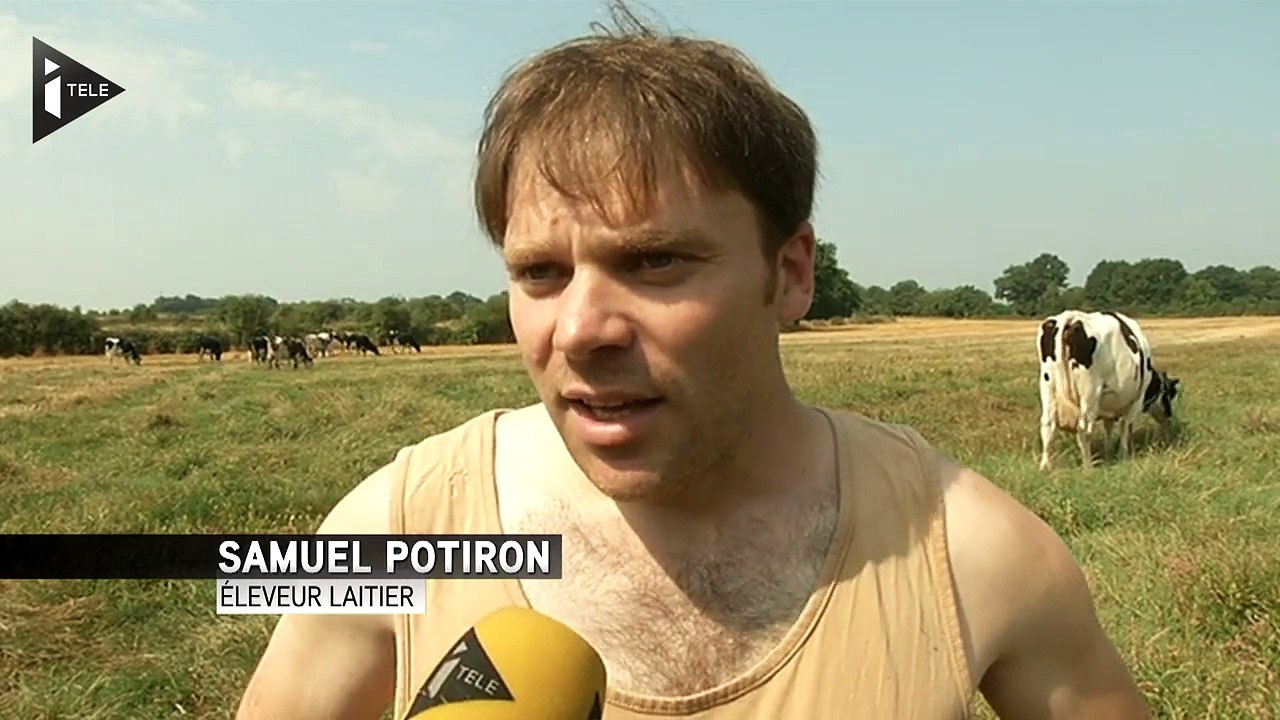 Un producteur laitier met la clé sous la porte