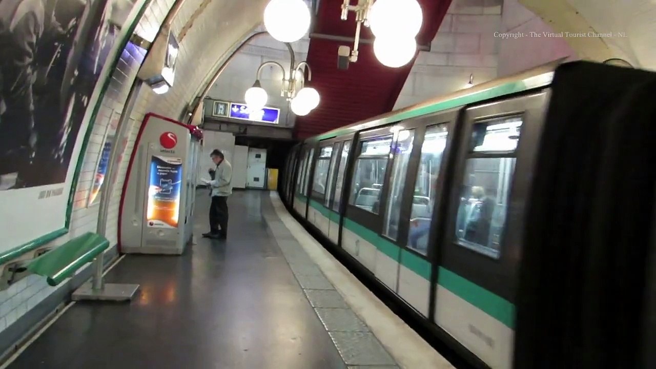 Cite Metro Station in Paris 1