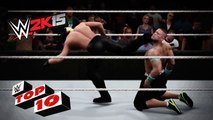 Explosive Moves From the Corner- WWE 2K15 Top 10