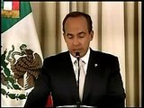 Mensaje del Presidente de los Estados Unidos Mexicanos