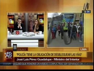 La Oroya: Policía que disparó contra manifestantes fue identificado, afirmó Pérez Guadalupe