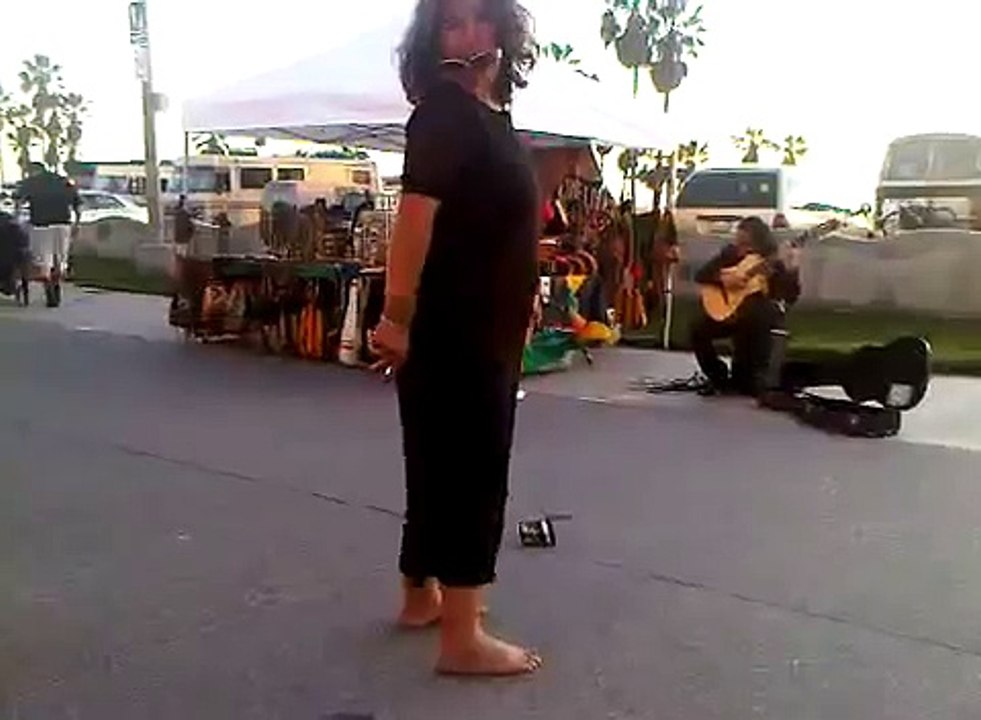 Drunk woman in Venice Beach with a surprise ending