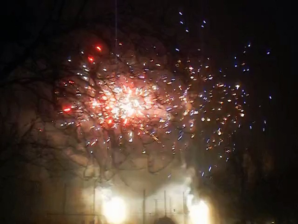 Das Abschlussfeuerwerk vom lierichter licterfest 2015