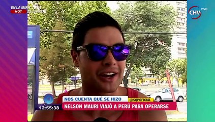 Nelson Mauri viajó a Perú para arreglarse una cirugía mal hecha - SQP