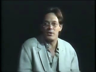 Raul Julia speaks about the courses of Werner Erhard
