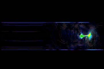 CFD dynamic mesh Animation fish test