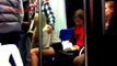 Fails girl drunk in the train  Untimate drunk people so funny crazy girl