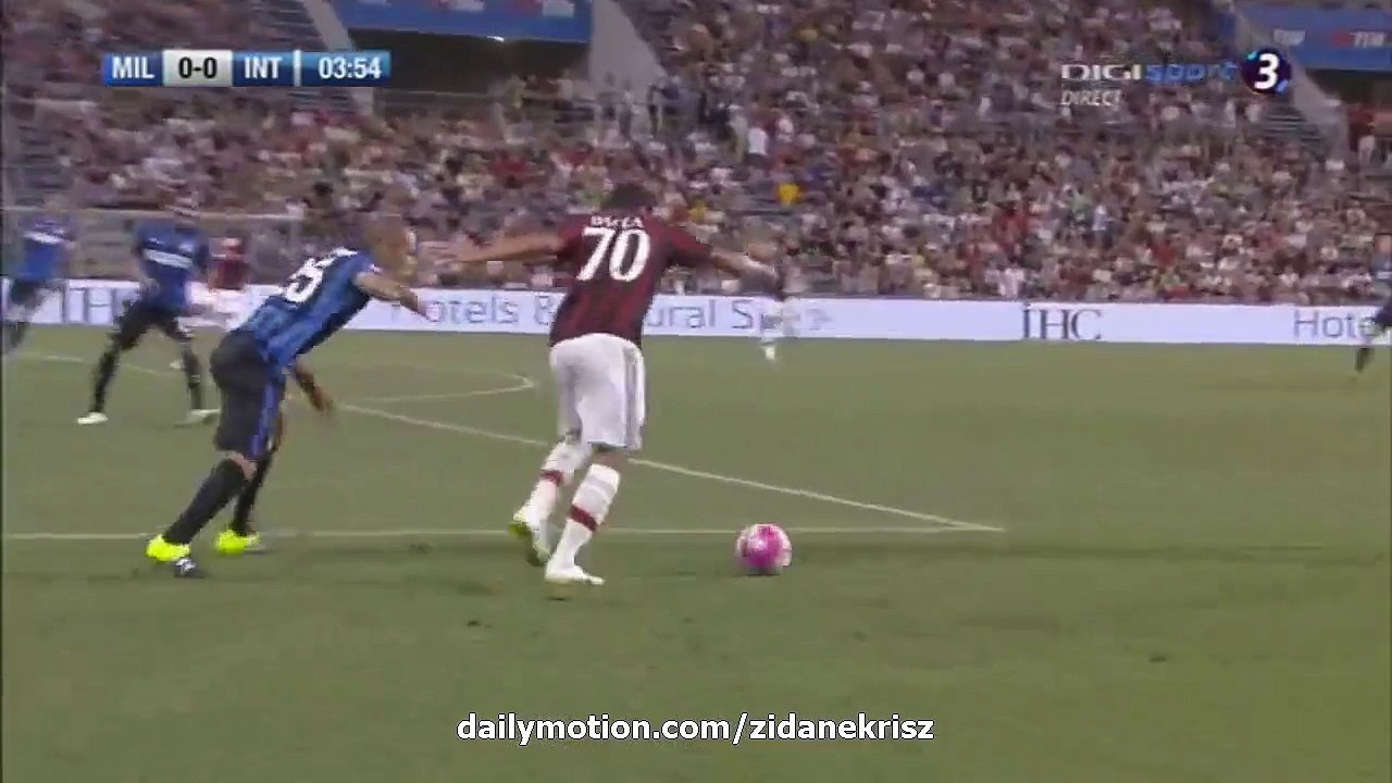 Andrea Bertolacci 0:1 HD | Inter Milan v. AC Milan - Trofeo TIM 12.08.2015 HD