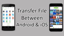 How To Share Files From Android To Any iOS Device. no Bluetooth, no internet