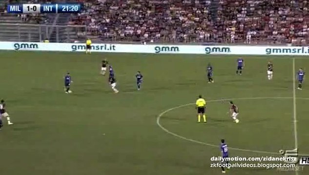 0-2 Carlos Bacca First Goal | Inter Milan v. AC Milan - Trofeo TIM 12.08.2015 HD