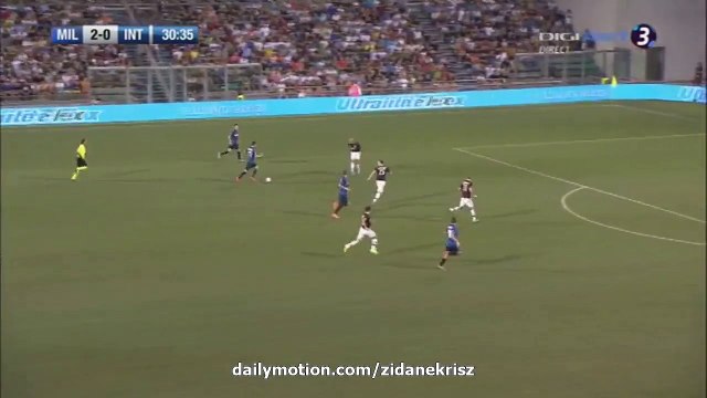 Marcelo Brozovic 1:2 HD | Inter Milan v. AC Milan - Trofeo TIM 12.08.2015 HD
