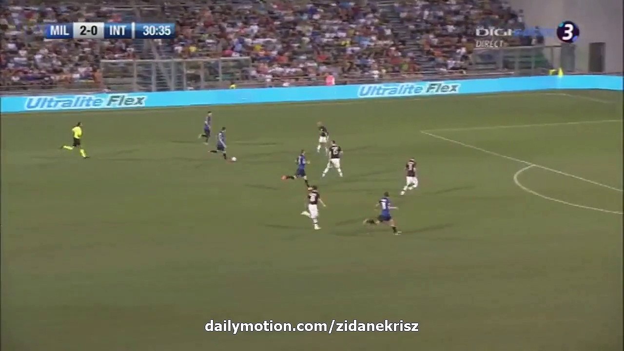 Marcelo Brozovic 1_2 HD _ Inter Milan v. AC Milan - Trofeo TIM 12.08.2015 HD