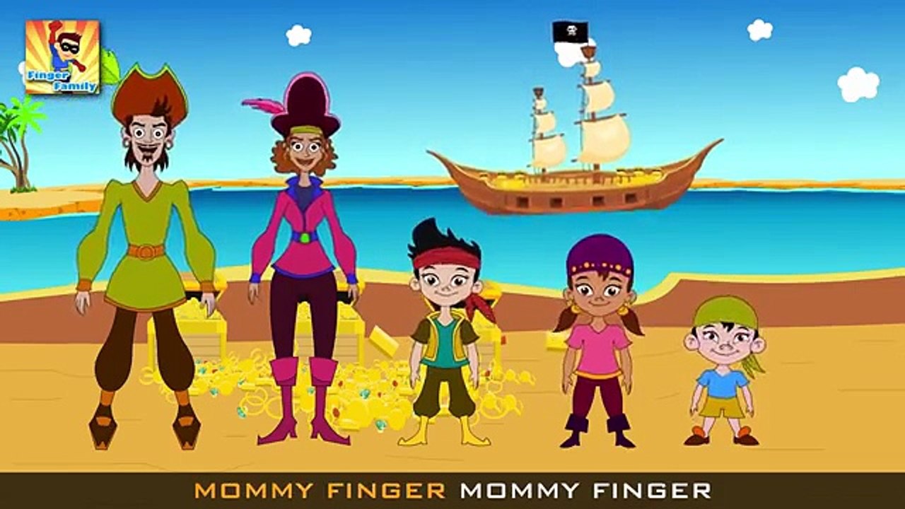 Jake and The Never Land Pirates Cartoon Finger Family   Finger Family Songs   Finger Family Parody
