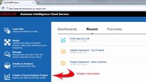 Getting Started with Oracle BI Cloud Service Visual Analyzer