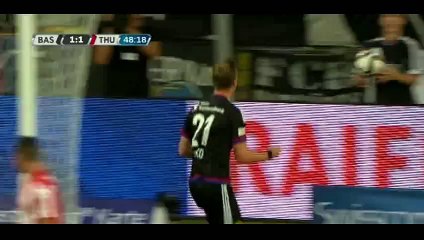 Goal Janko - Basel 2-1 Thun - 12-08-2015