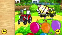 Vehicles, cars, trucks puzzles for toddlers