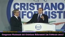 Berlusconi show: vs comunisti, scuola pubblica, matrimoni gay, Fini, intercettazioni (26feb11)