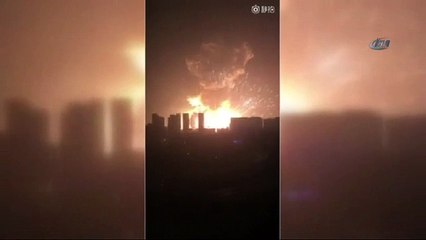 Petrol istasyonunda patlama: 50 yaralı