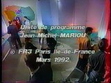 FR3 22 Mars 1992 1 Pub, Demi-semainier, Cinéma de minuit