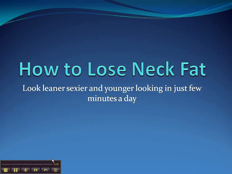 How to Lose Neck Fat
