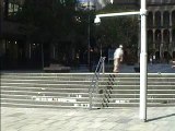 skateboarder ollie stairs sydney