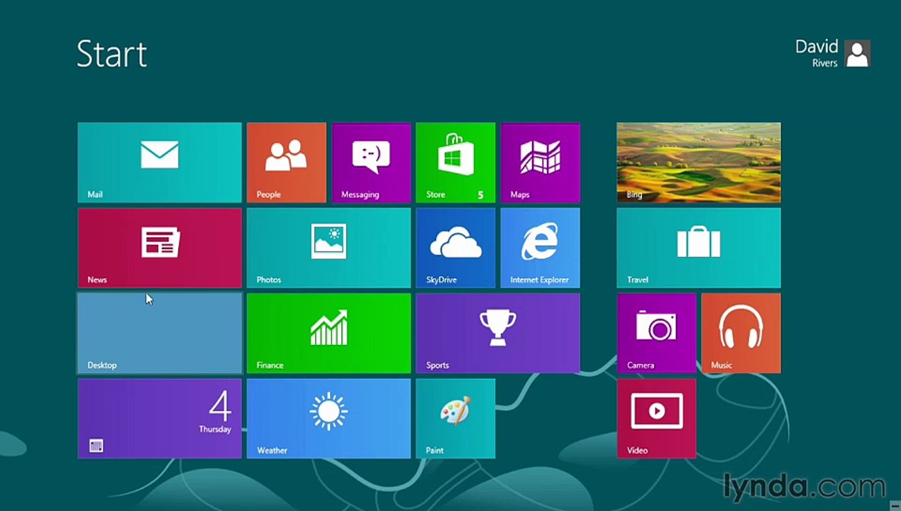 Windows 8 messaging
