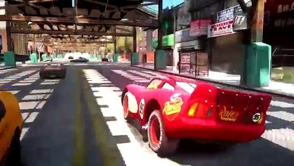 HULK ft VENOM test drive Lightning McQueen Pixar Cars