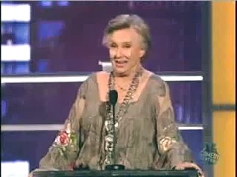 John Stamos Kisses Cloris Leachman