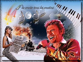 J'la croise tous les matin JOHNNY HALLYDAY