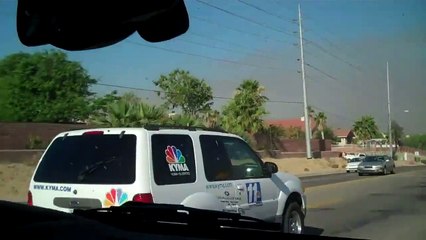 Controlled Burning of Crop Fields in Yuma, AZ