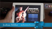 Star Wars: Knights of the Old Republic iPad Gameplay