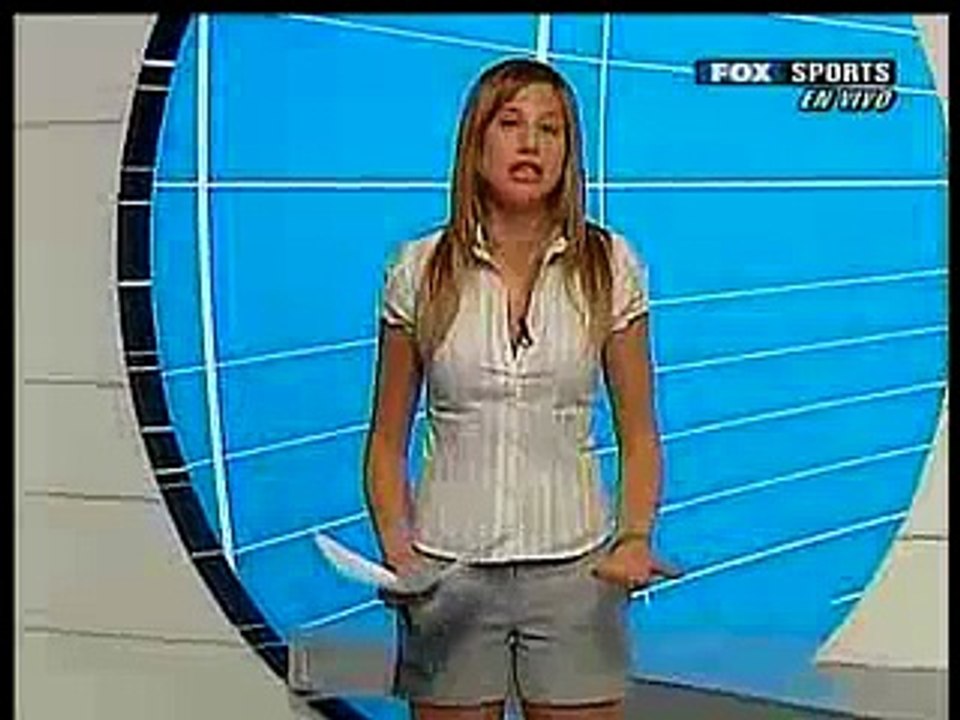 Alina Moine Sports Talk | Beautiful Argentinian Newscaster