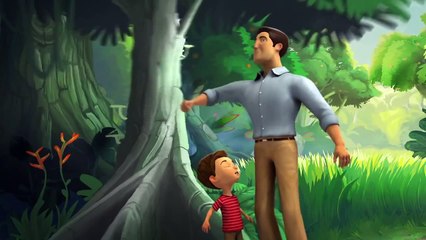 God heeft alles gemaakt tekenfilm voor kinderen over de schepping