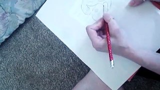 How to Draw cute little cartoon girl