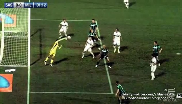 AC Milan Incredible Chance _ AC Milan v. Sassuolo - Trofeo TIM 12.08.2015 HD
