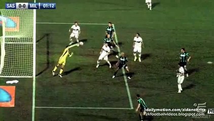 AC Milan Incredible Chance _ AC Milan v. Sassuolo - Trofeo TIM 12.08.2015 HD