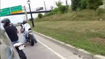 Heated: Biker Confronts Milwaukee Cop After He Ran A Motorcyclist Off The Road!