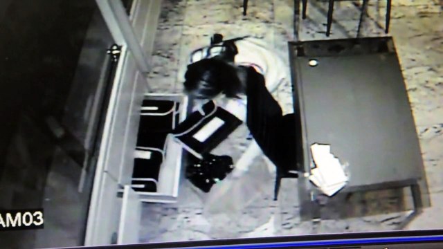 Imagens flagram assalto a joalheria