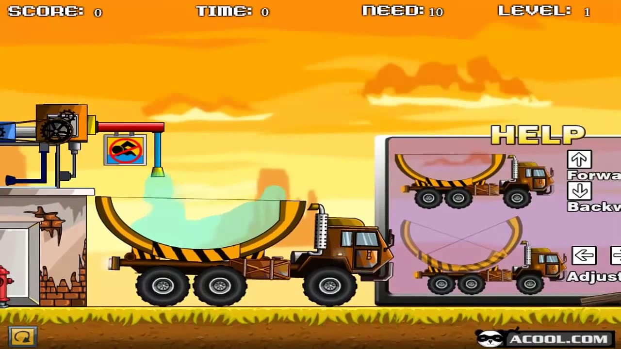 Water Tank Monster Trucks Games | Trucks for Kids