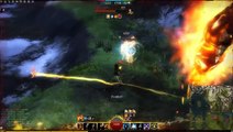 Guild Wars 2 - Those rare 1on4's, Elementalist vs Sanguis Draconis