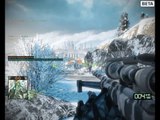 [HD] PC Battlefield Bad Company 2 BETA - Sniper Gameplay