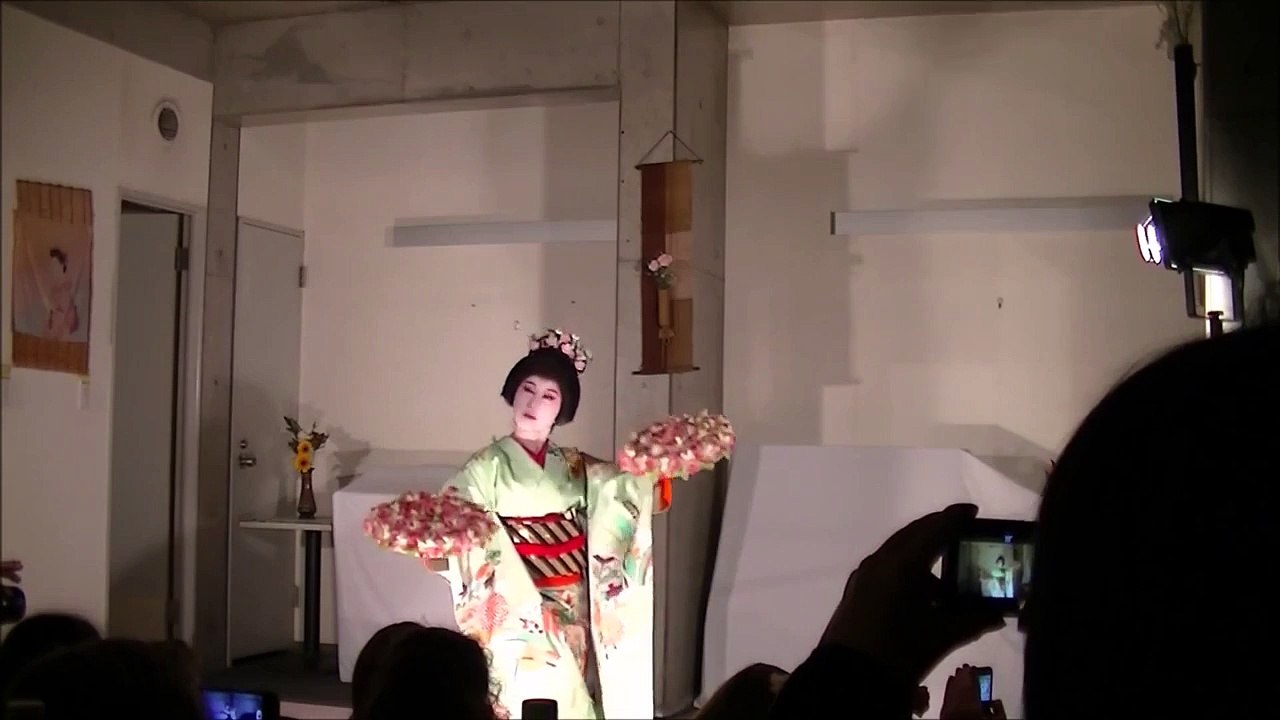 Japanese dance show「をどり座」サクラホテル日本舞踊ショー  No 1