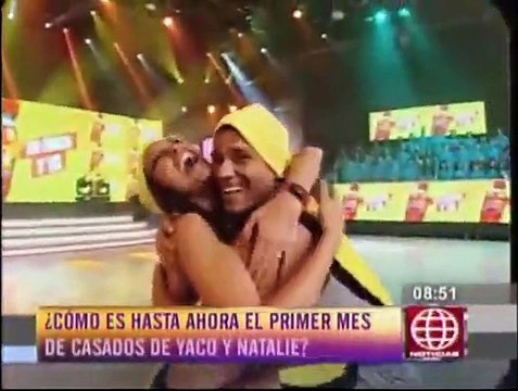 Natalie Vértiz y Yaco Eskenazi, un mes después de la gran boda